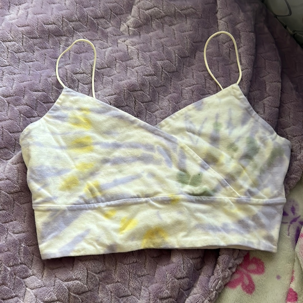 Bungee cami crop top